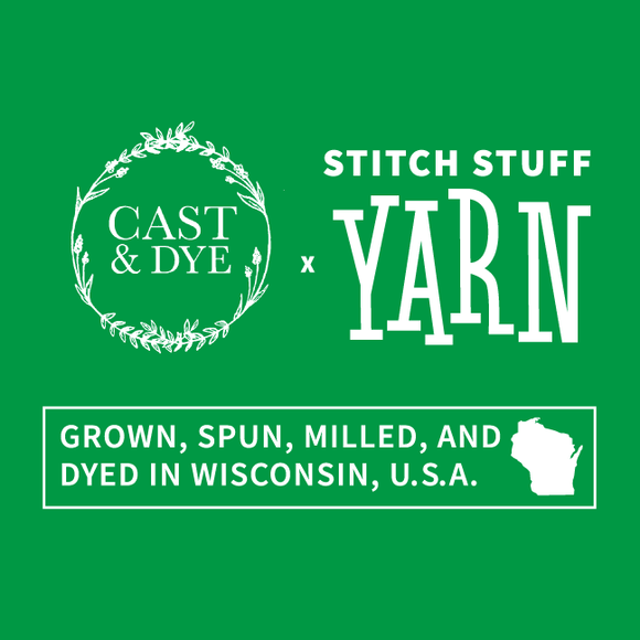 Cast and Dye   X  Stitch Stuff Yarn